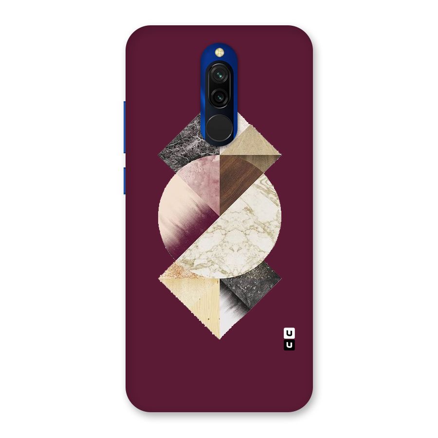 Abstract Marble Pattern Back Case for Redmi 8