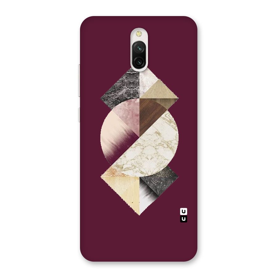 Abstract Marble Pattern Back Case for Redmi 8A Dual