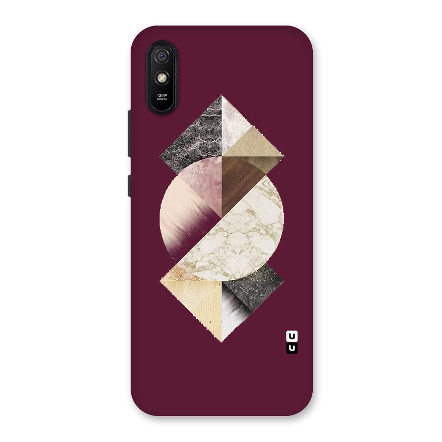 Abstract Marble Pattern Back Case for Redmi 9A