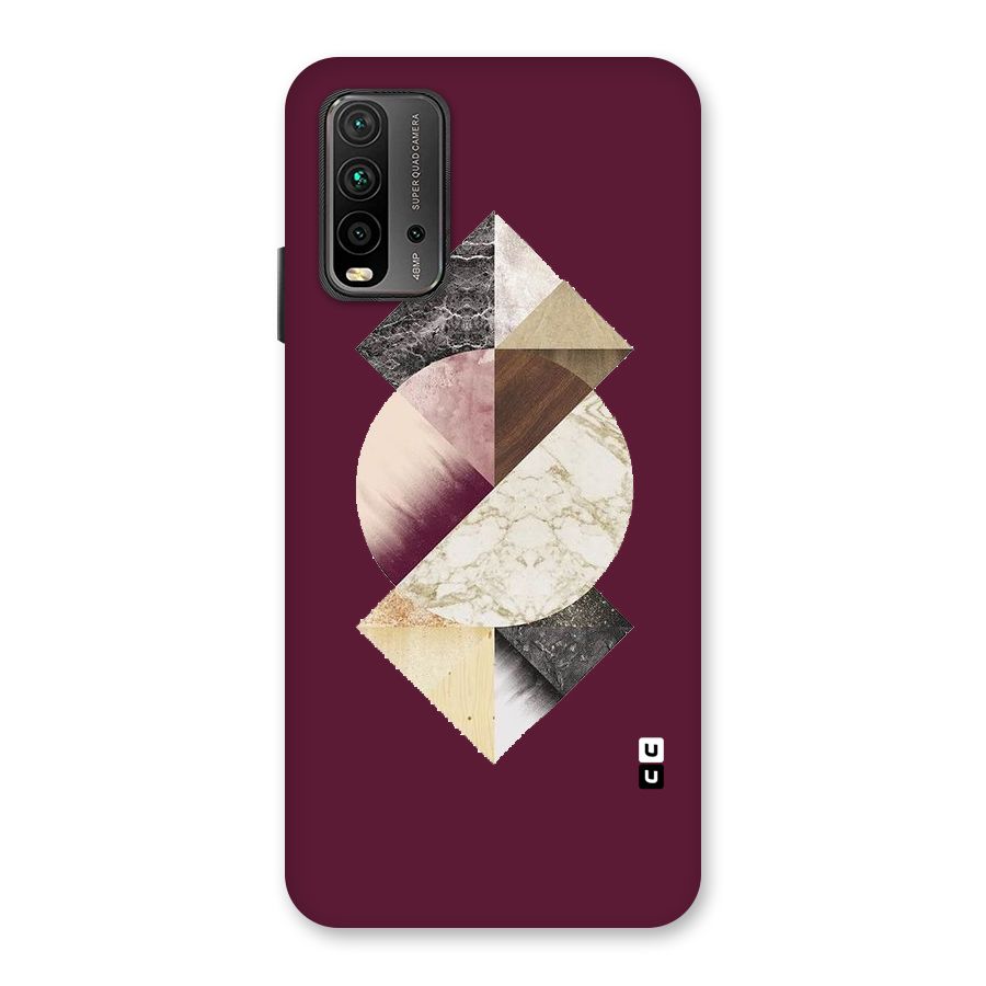 Abstract Marble Pattern Back Case for Redmi 9 Power