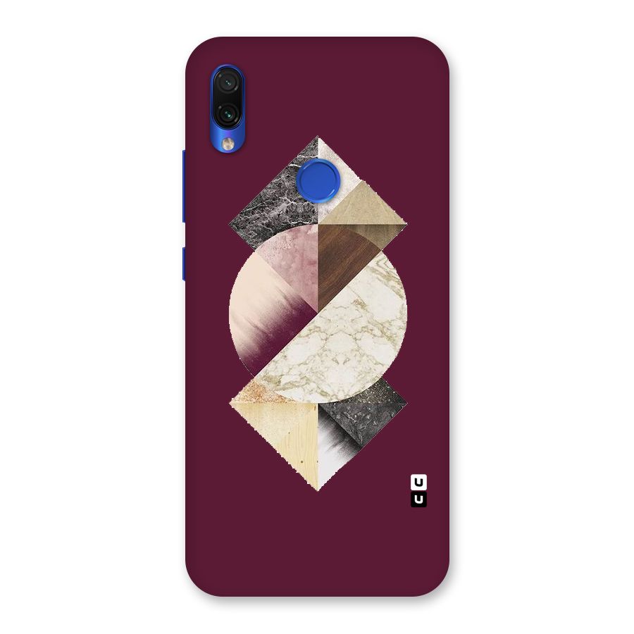 Abstract Marble Pattern Back Case for Redmi Note 7S