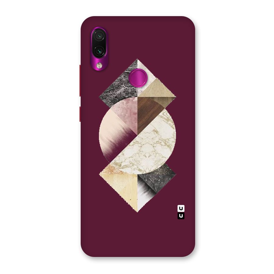 Abstract Marble Pattern Back Case for Redmi Note 7 Pro