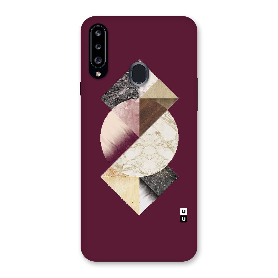 Abstract Marble Pattern Back Case for Samsung Galaxy A20s