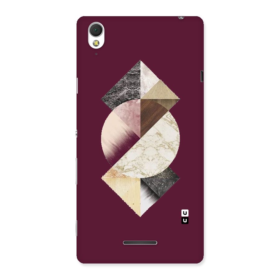 Abstract Marble Pattern Back Case for Sony Xperia T3