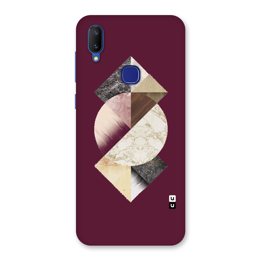 Abstract Marble Pattern Back Case for Vivo V11