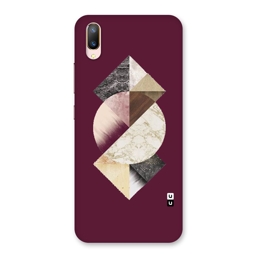 Abstract Marble Pattern Back Case for Vivo V11 Pro
