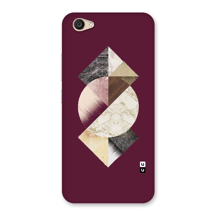 Abstract Marble Pattern Back Case for Vivo V5 Plus