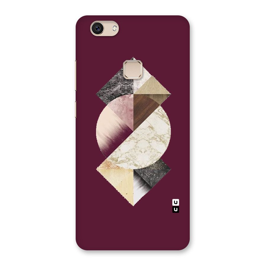 Abstract Marble Pattern Back Case for Vivo V7