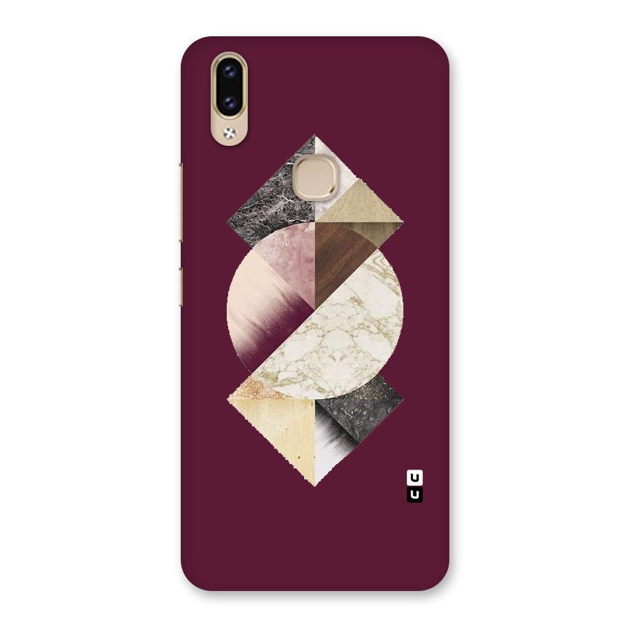 Abstract Marble Pattern Back Case for Vivo V9 Youth