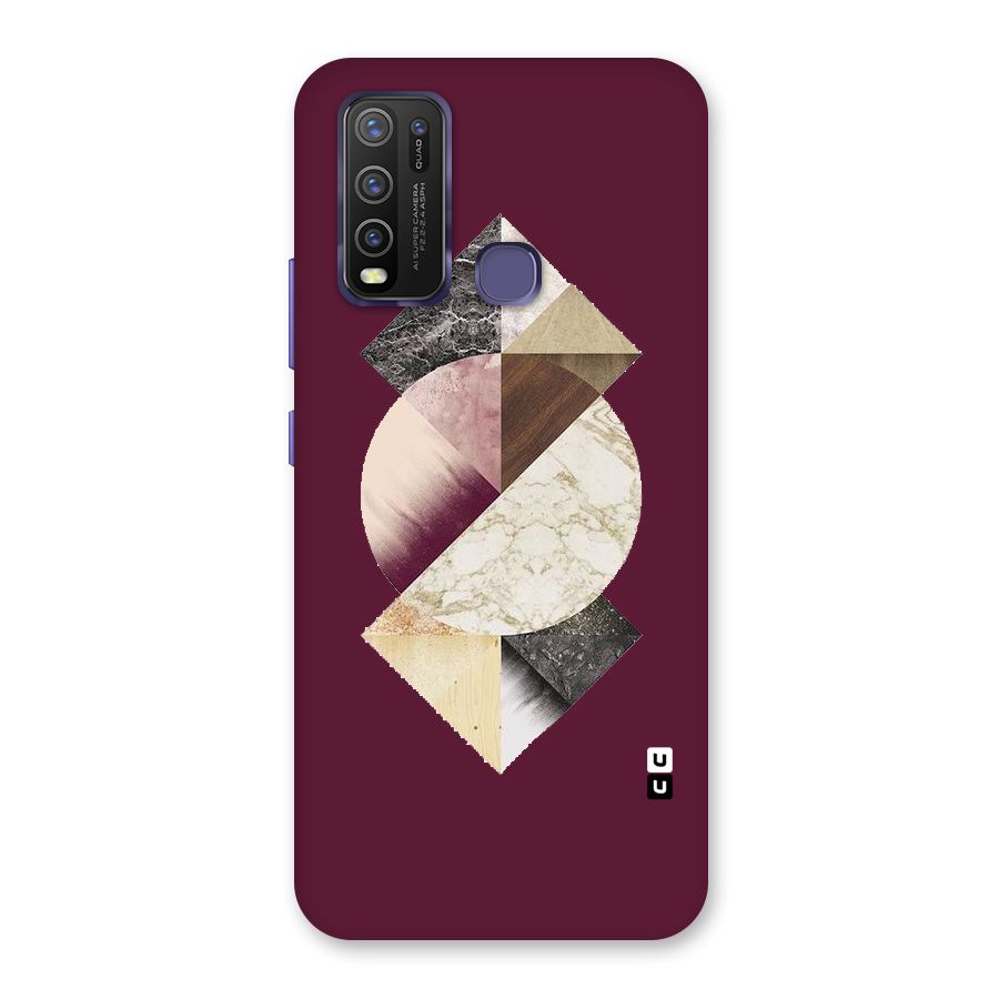 Abstract Marble Pattern Back Case for Vivo Y50