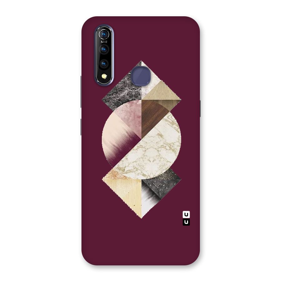 Abstract Marble Pattern Back Case for Vivo Z1 Pro