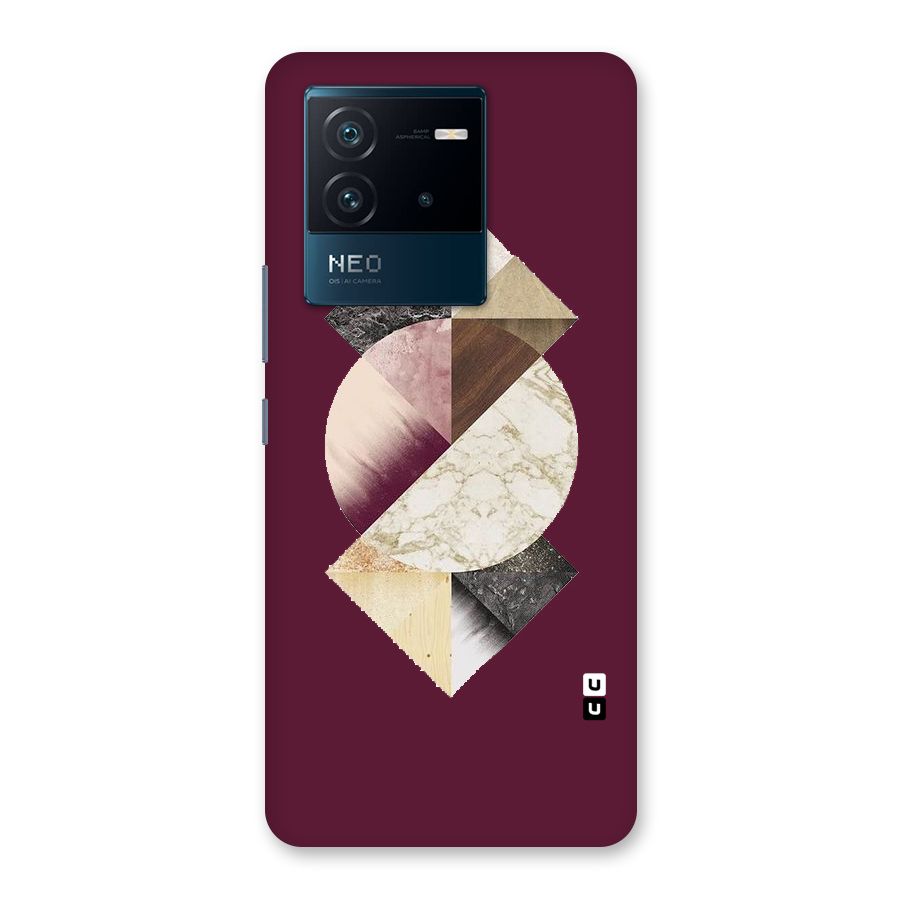 Abstract Marble Pattern Back Case for Vivo iQOO Neo 6 5G