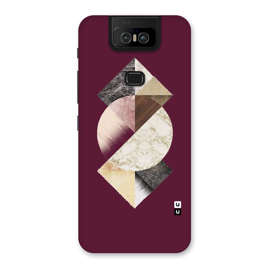 Abstract Marble Pattern Back Case for Zenfone 6z