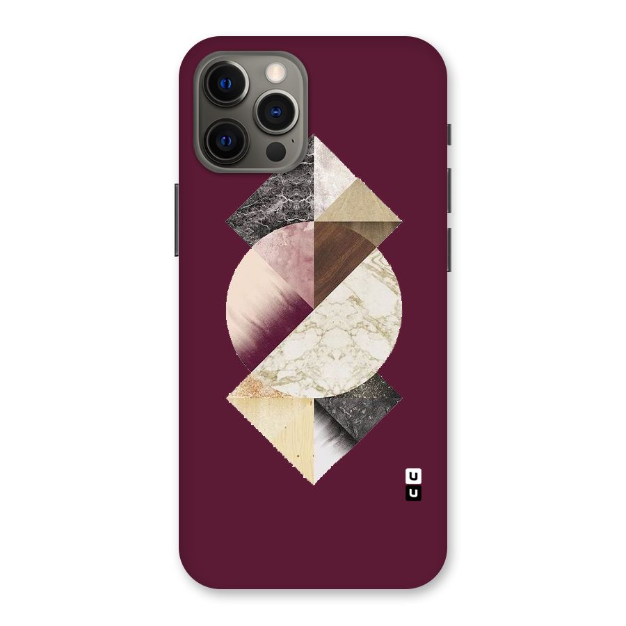 Abstract Marble Pattern Back Case for iPhone 12 Pro Max