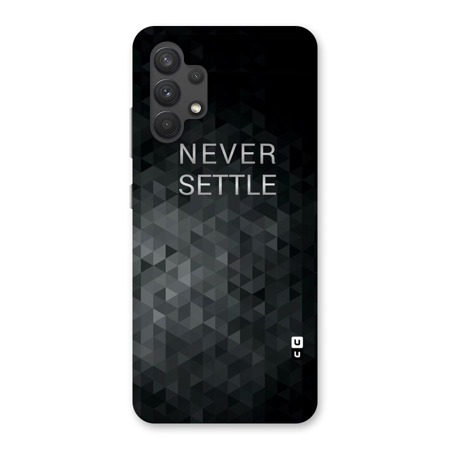 Abstract No Settle Back Case for Galaxy A32