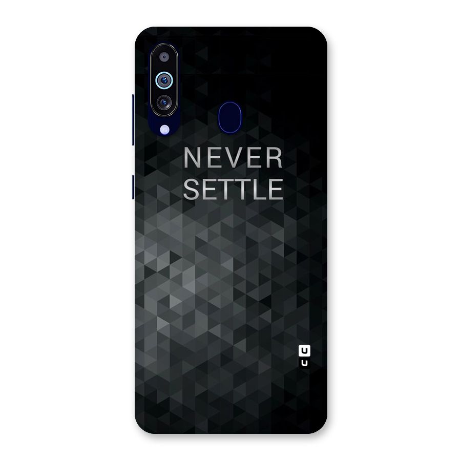 Abstract No Settle Back Case for Galaxy A60
