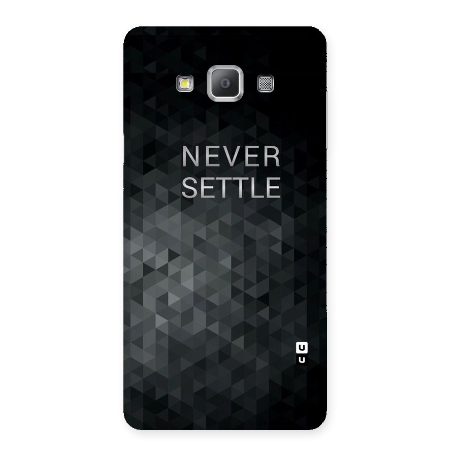 Abstract No Settle Back Case for Galaxy A7