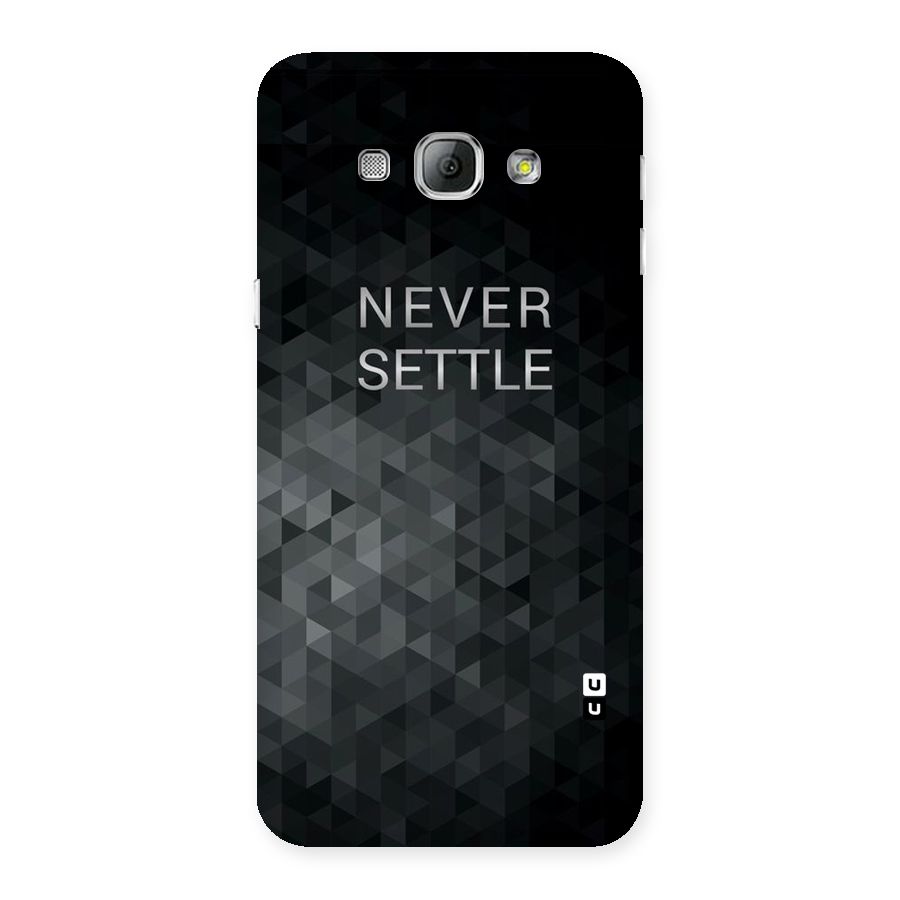 Abstract No Settle Back Case for Galaxy A8