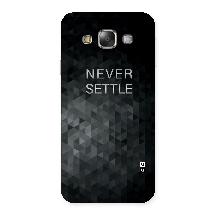 Abstract No Settle Back Case for Galaxy E7