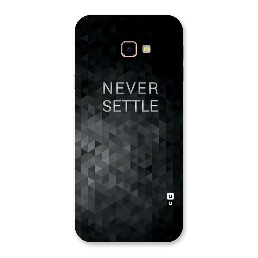 Abstract No Settle Back Case for Galaxy J4 Plus