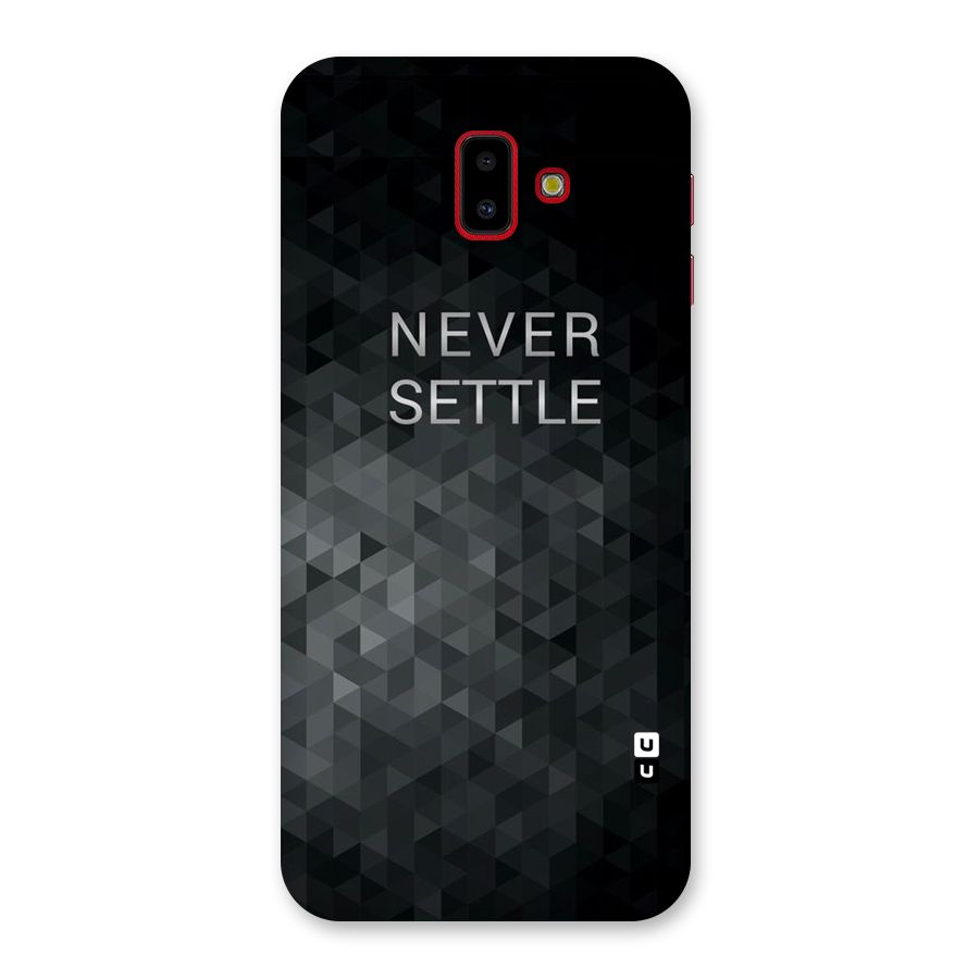 Abstract No Settle Back Case for Galaxy J6 Plus