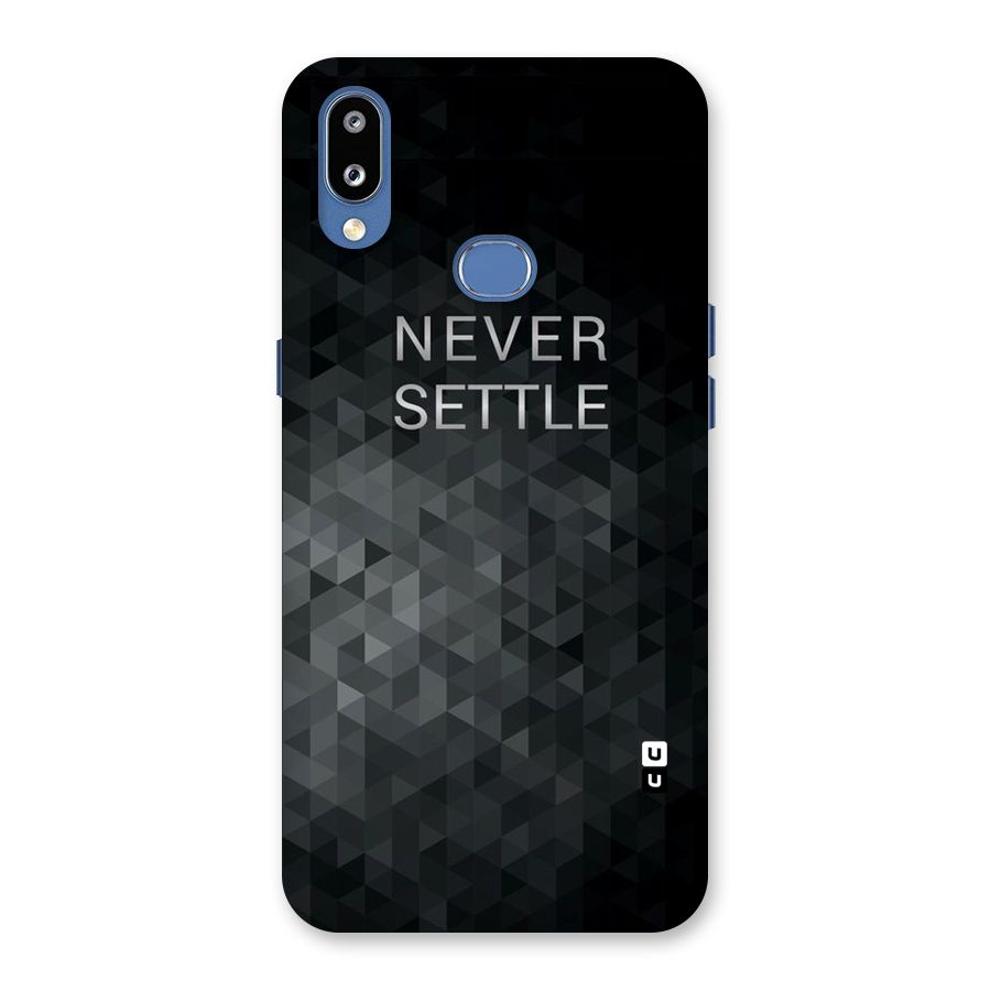 Abstract No Settle Back Case for Galaxy M01s