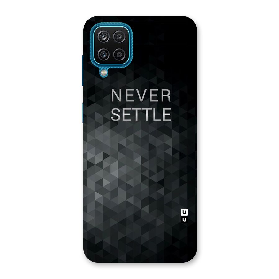 Abstract No Settle Back Case for Galaxy M12