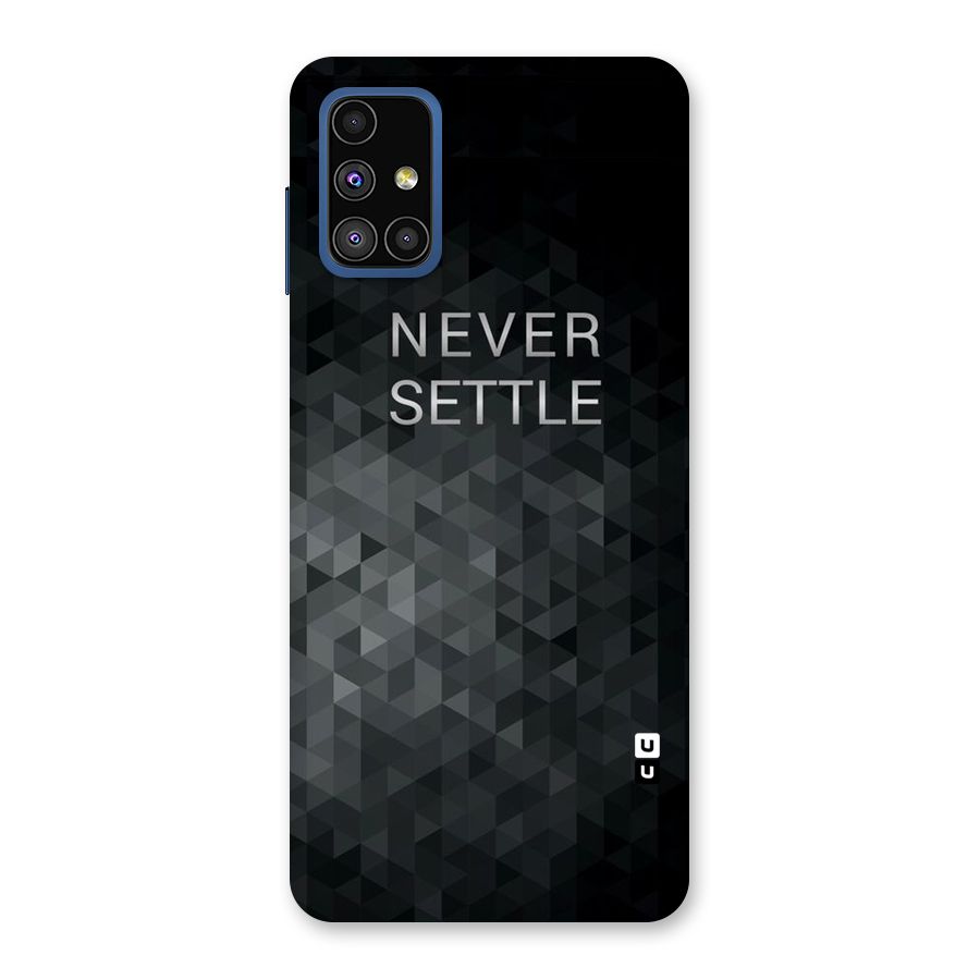 Abstract No Settle Back Case for Galaxy M51