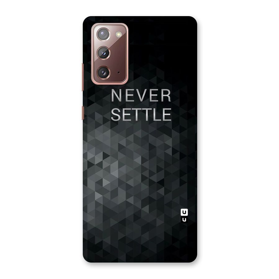 Abstract No Settle Back Case for Galaxy Note 20
