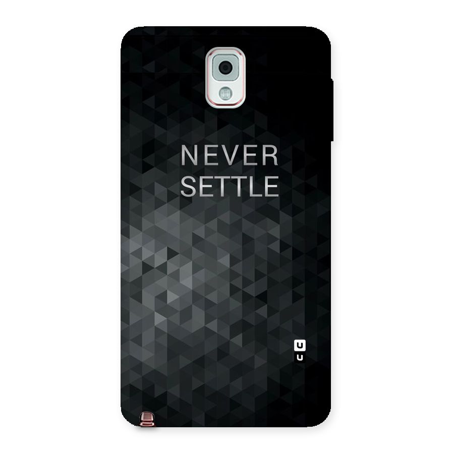 Abstract No Settle Back Case for Galaxy Note 3