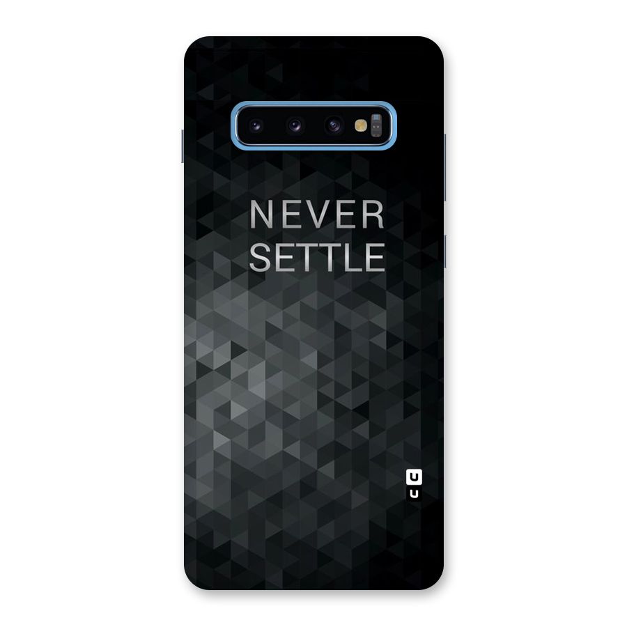 Abstract No Settle Back Case for Galaxy S10 Plus