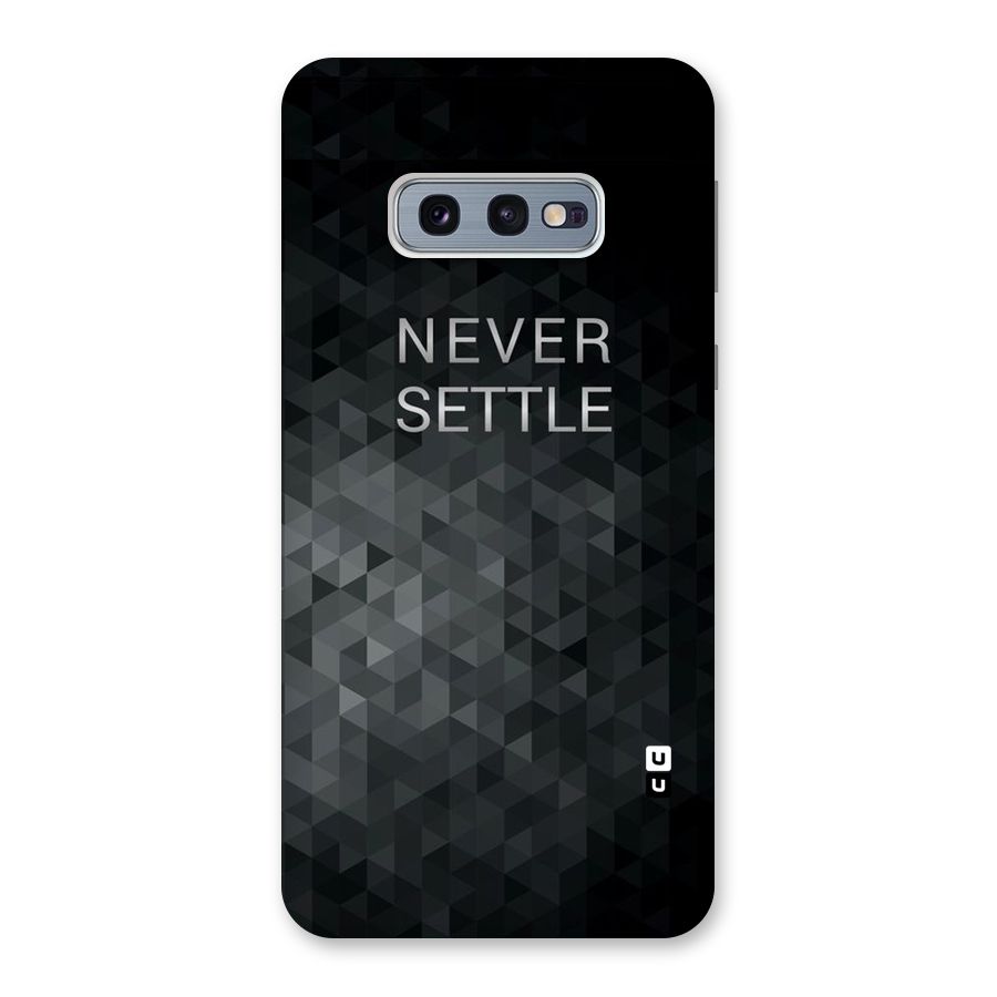 Abstract No Settle Back Case for Galaxy S10e
