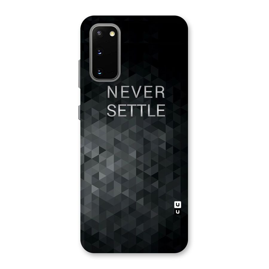 Abstract No Settle Back Case for Galaxy S20