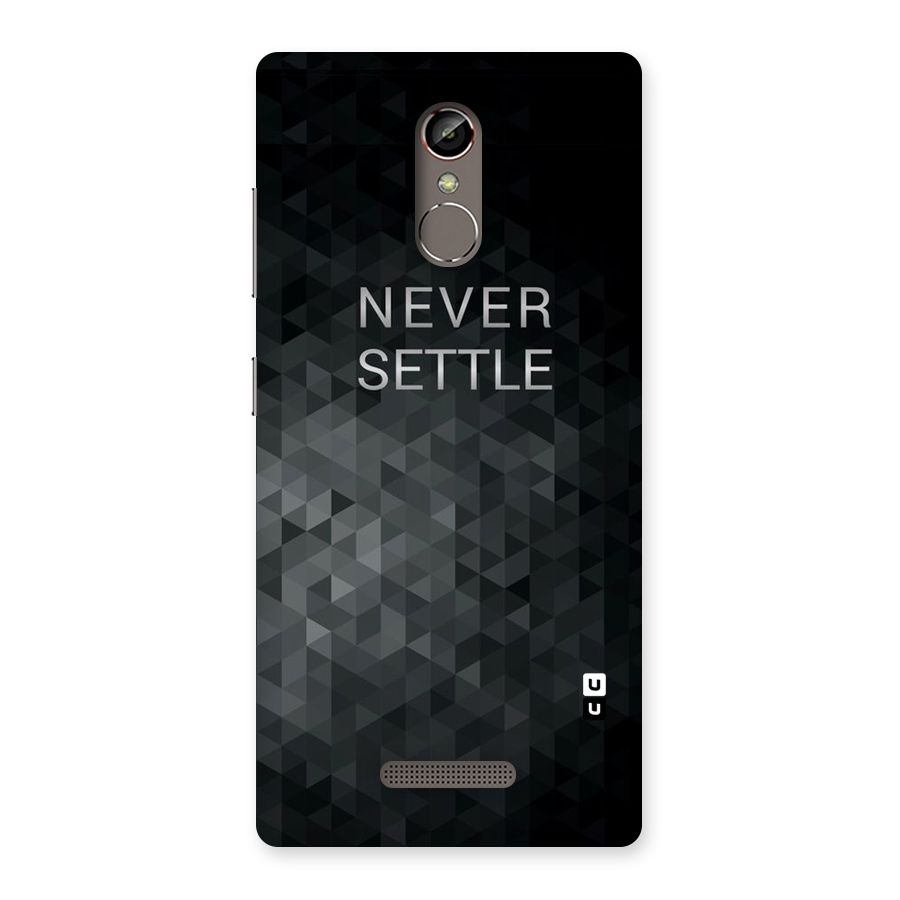 Abstract No Settle Back Case for Gionee S6s