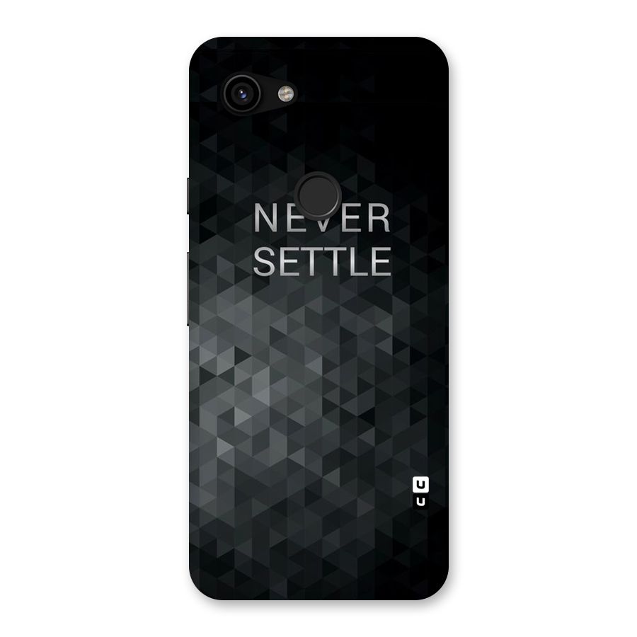 Abstract No Settle Back Case for Google Pixel 3a