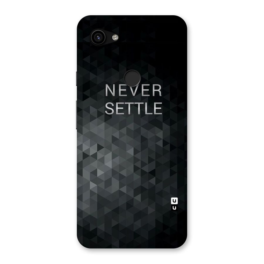 Abstract No Settle Back Case for Google Pixel 3a XL