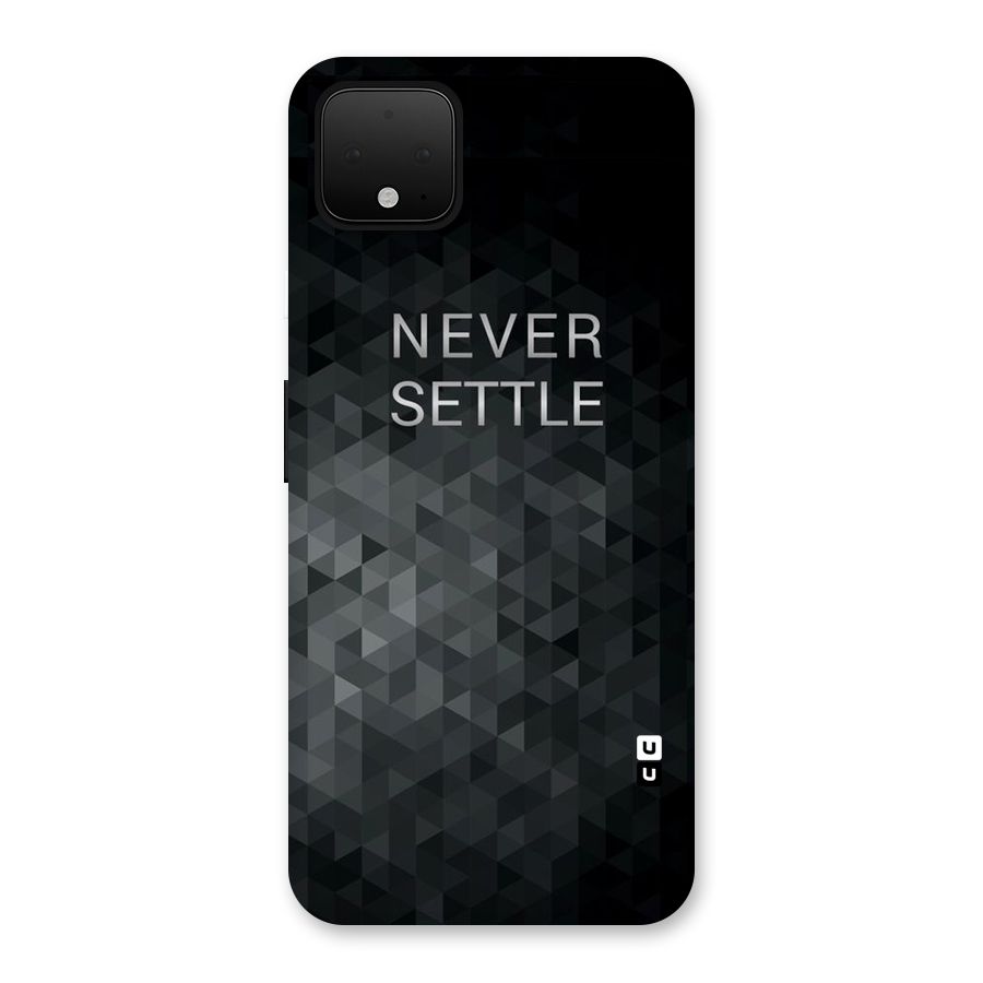 Abstract No Settle Back Case for Google Pixel 4 XL