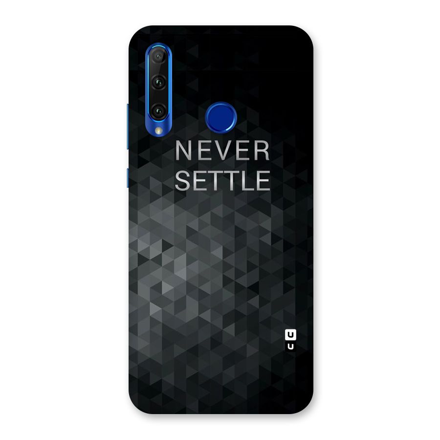 Abstract No Settle Back Case for Honor 20i