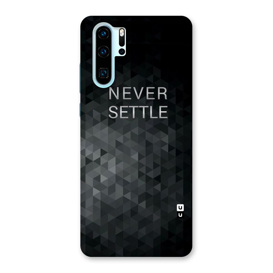 Abstract No Settle Back Case for Huawei P30 Pro