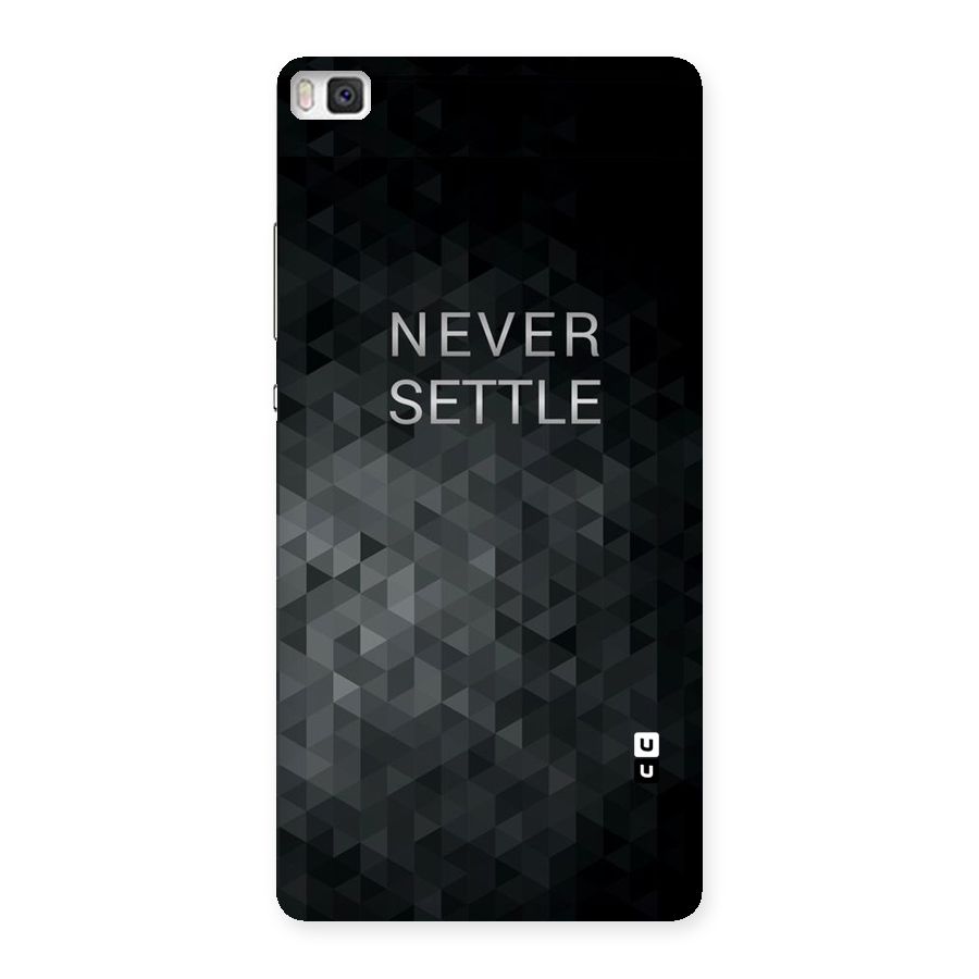 Abstract No Settle Back Case for Huawei P8