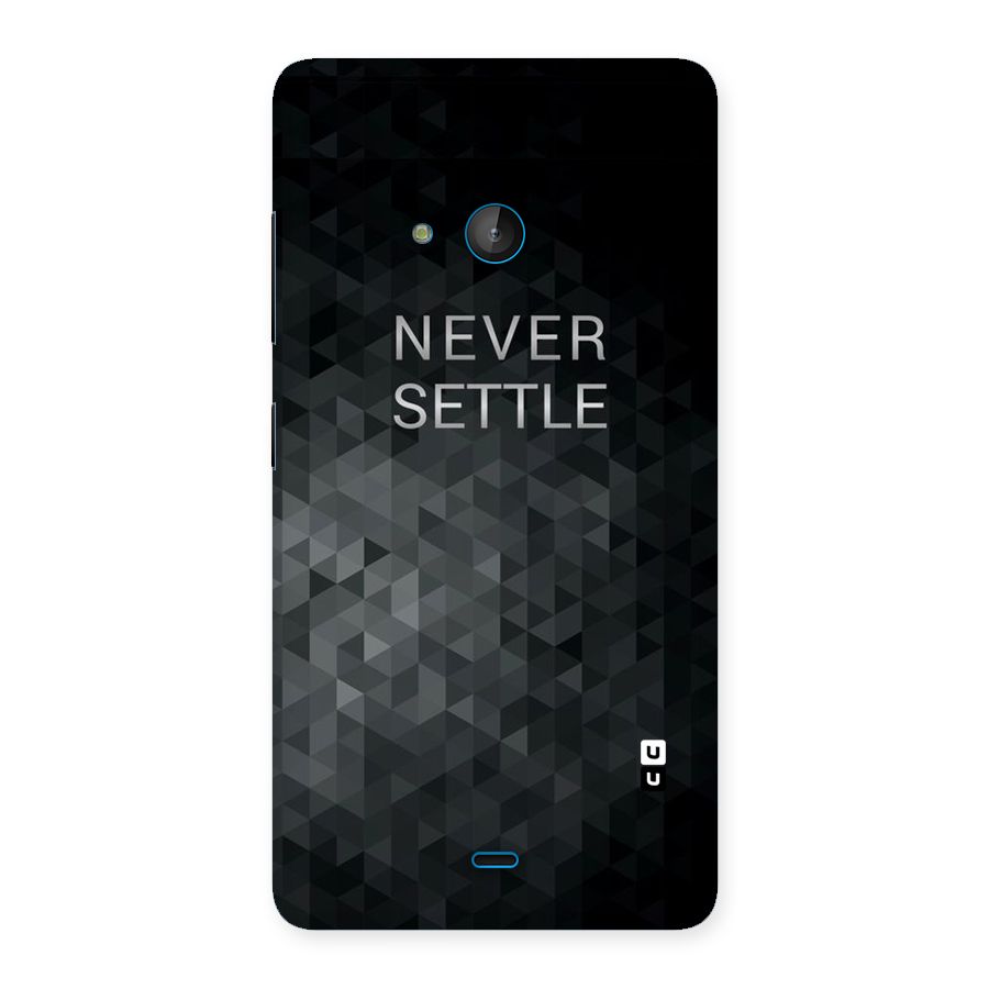 Abstract No Settle Back Case for Lumia 540
