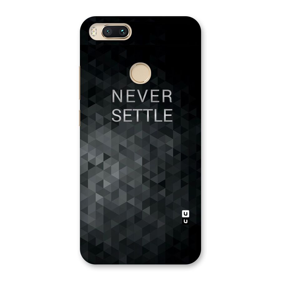 Abstract No Settle Back Case for Mi A1