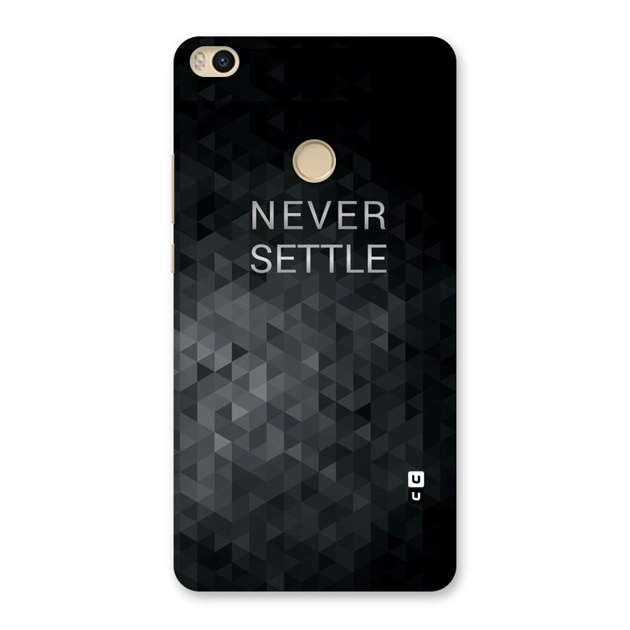 Abstract No Settle Back Case for Mi Max 2