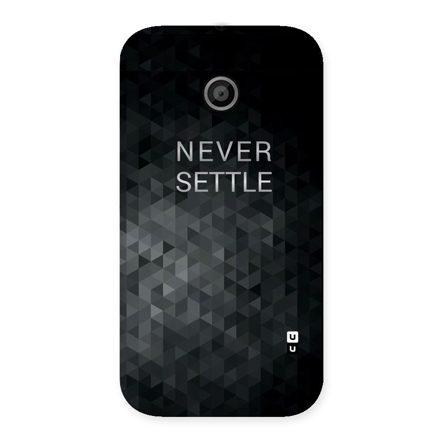 Abstract No Settle Back Case for Moto E