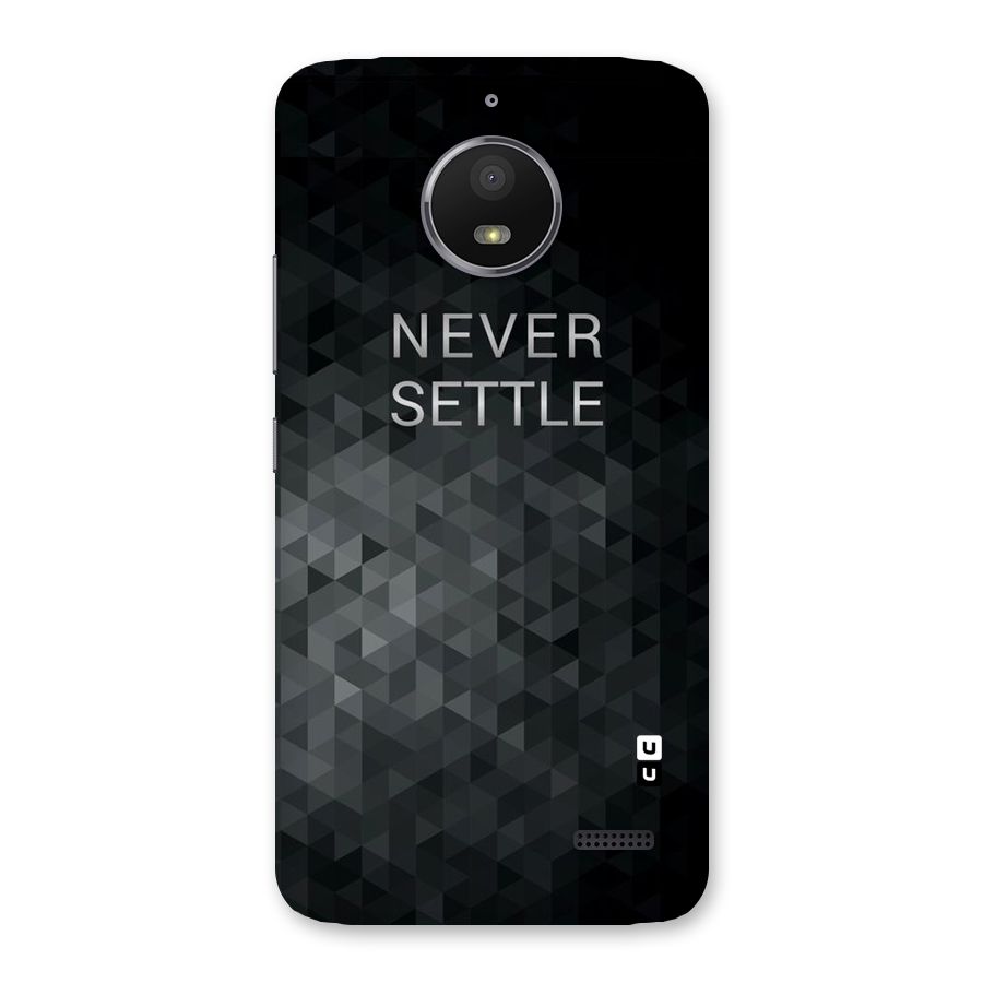 Abstract No Settle Back Case for Moto E4
