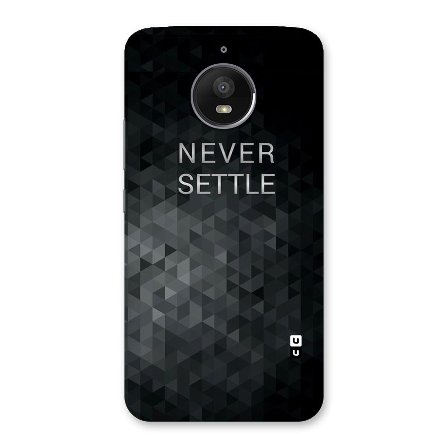 Abstract No Settle Back Case for Moto E4 Plus