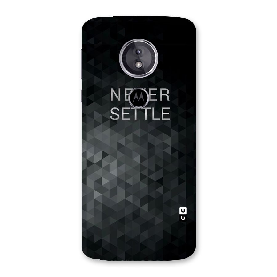 Abstract No Settle Back Case for Moto E5