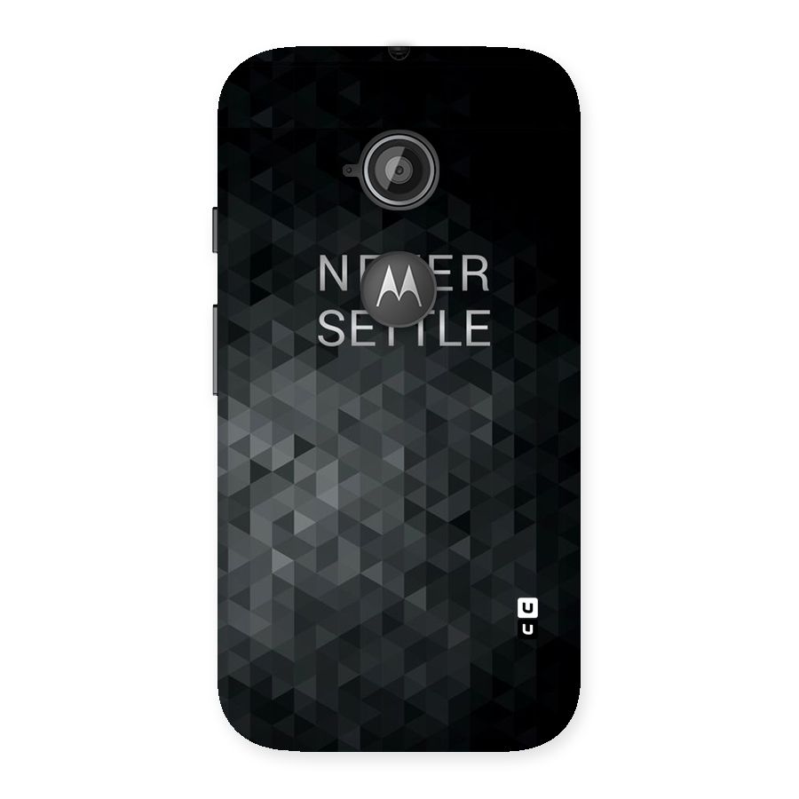 Abstract No Settle Back Case for Moto E 2nd Gen