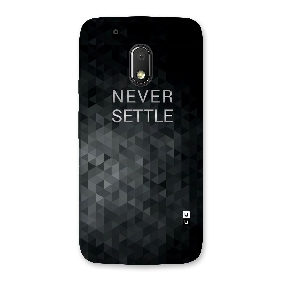 Abstract No Settle Back Case for Moto G4 Play