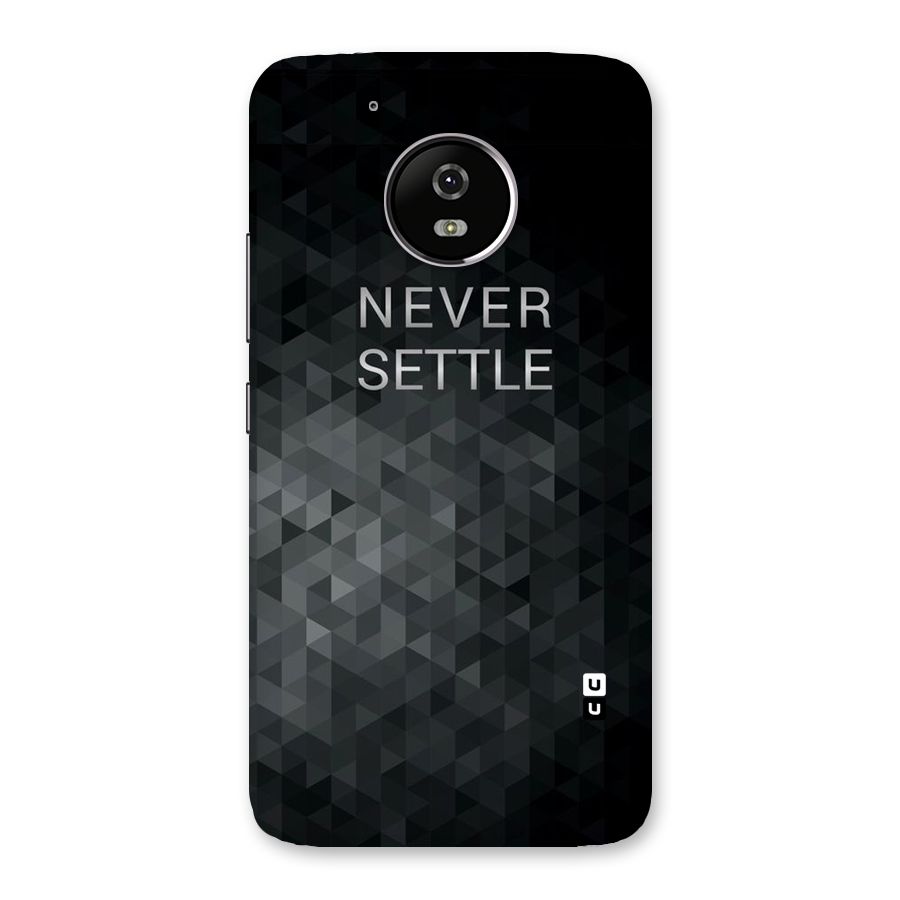 Abstract No Settle Back Case for Moto G5